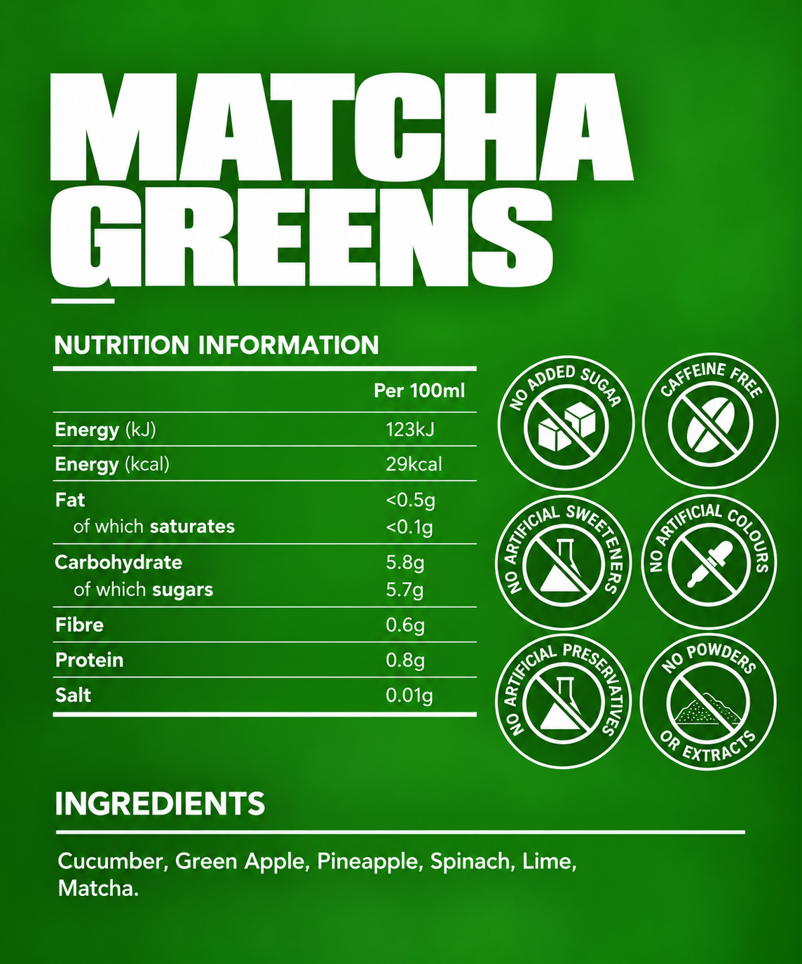 PopShot – Matcha Greens