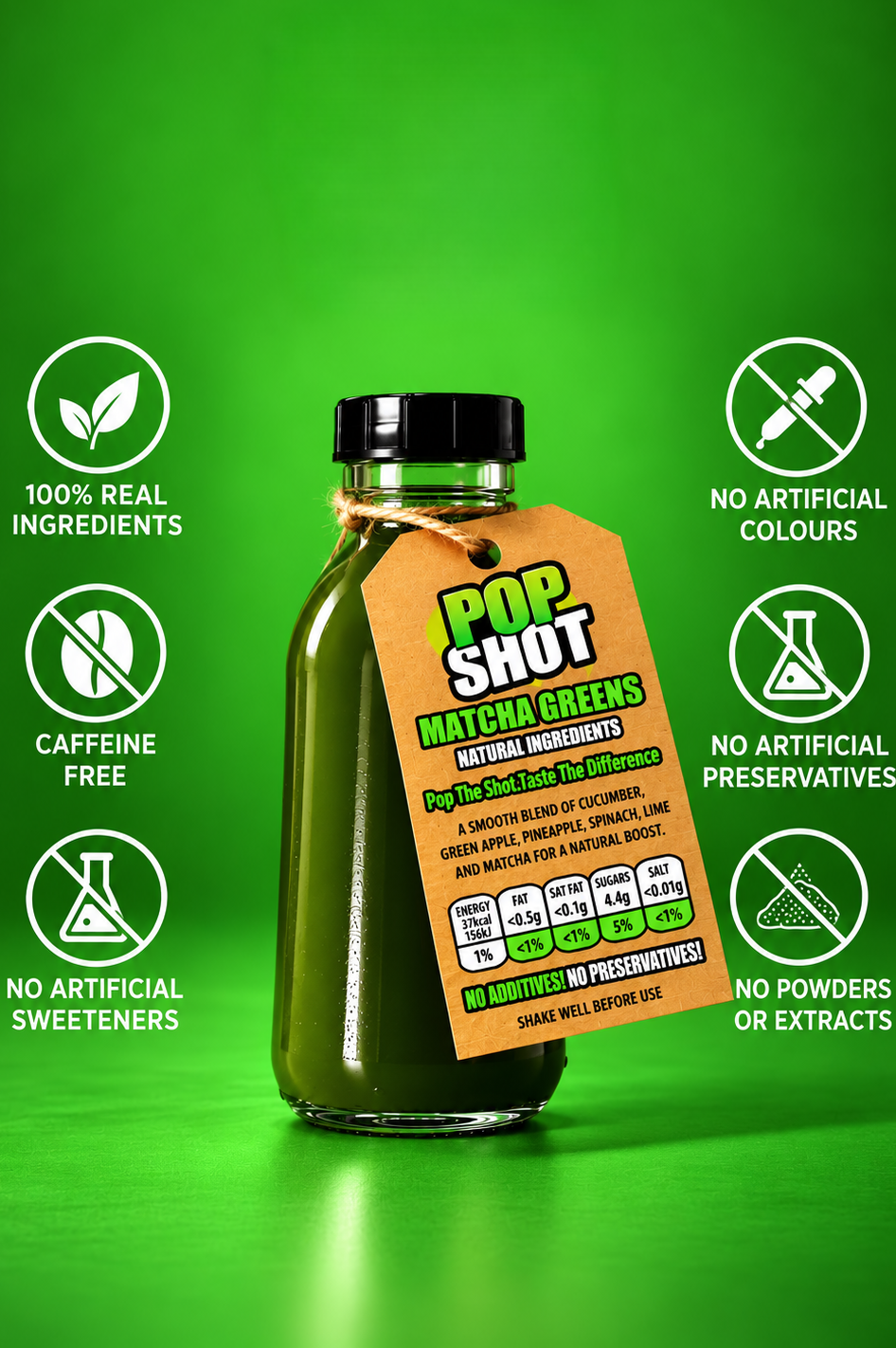 PopShot – Matcha Greens